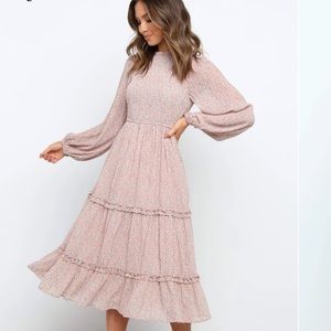 Petal & Pup Long Sleeve floral dress